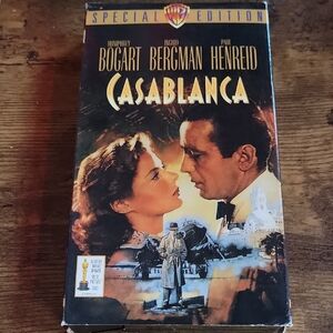 Warner Bros. Casablanca Special Edition VHS - Black and Gold